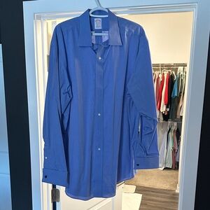 Brooks Brothers Classic Blue Dress Shirt